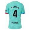 Officiële Voetbalshirt FC Barcelona R. Araujo 4 Derde 2023-24 - Heren